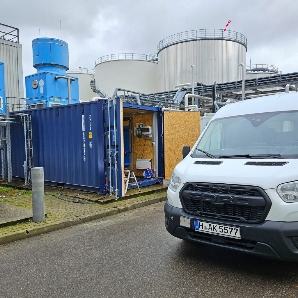 Dosieranlage im Container