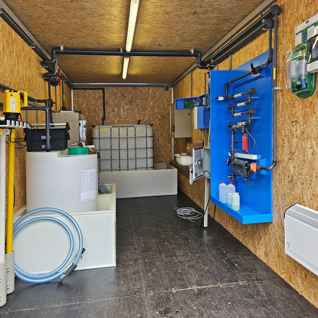 Dosieranlage im Container